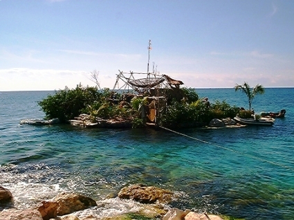 Spiral Island I in early March 2000