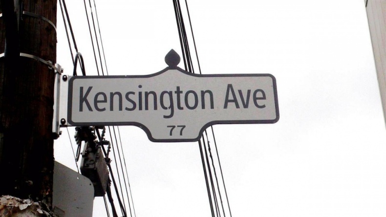Kensington Market Sign by Antenne Springborn