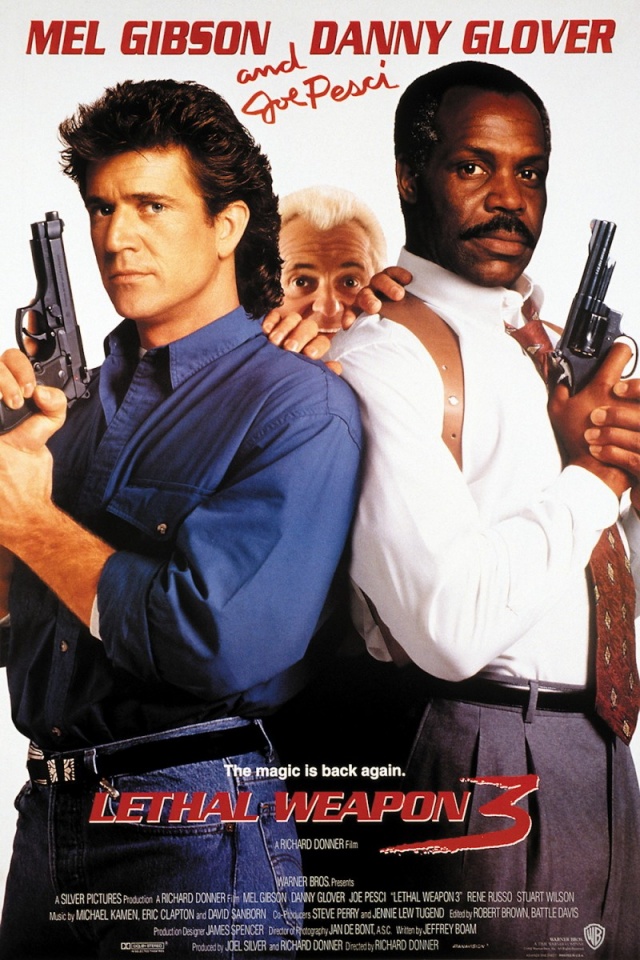 Lethal Weapon 3  poster