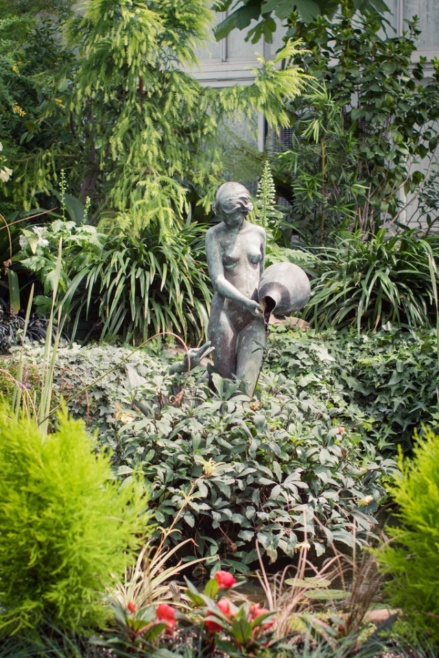 Statue of Leda Allan Gardens Conservatory