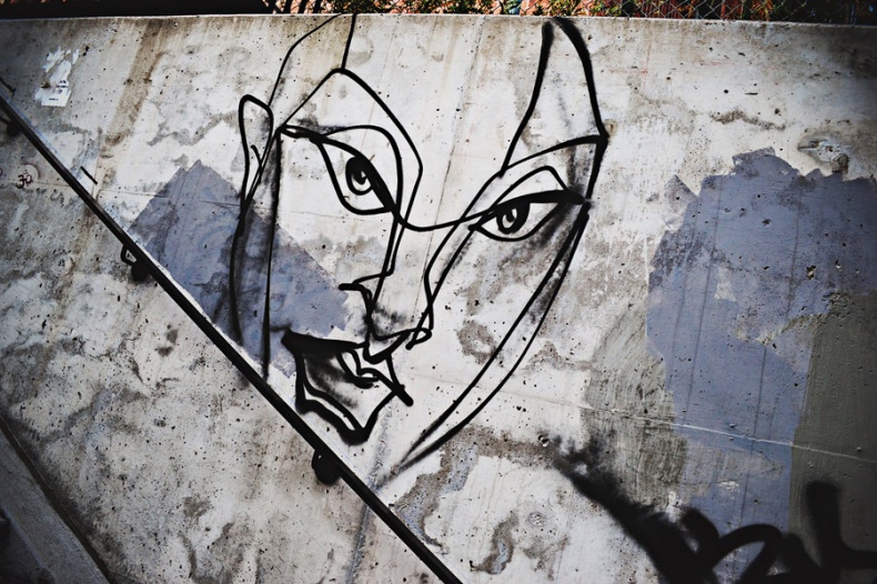 Graffiti Face Perth Avenue