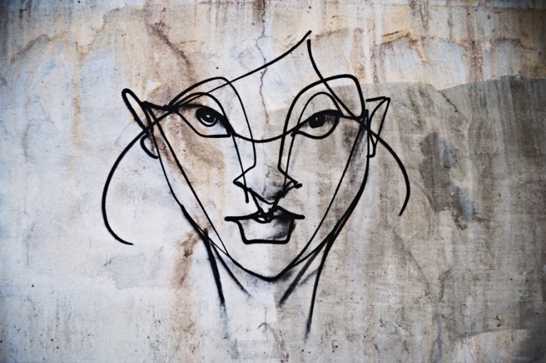 Graffiti Woman Toronto by Anser