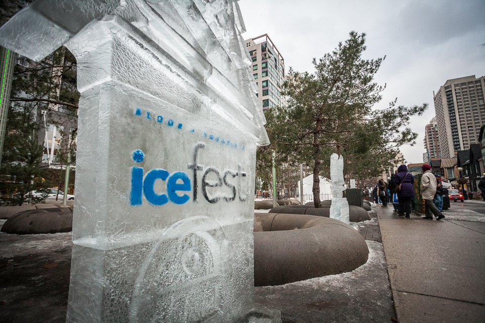 Welcome to Bloor Yorkville Icefest Toronto 2013