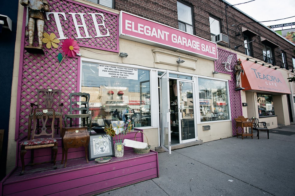 Second Hand Furniture Stores in Toronto: The Elegant Garage Sale