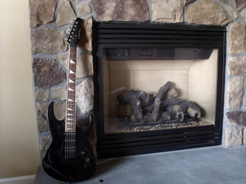 Fireplace by Taylor Burnes