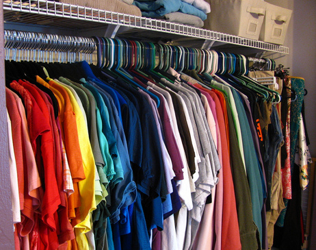 closet reorganization