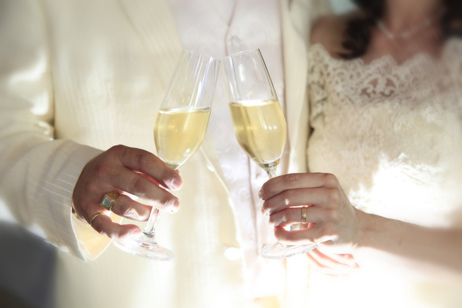 engagement toast