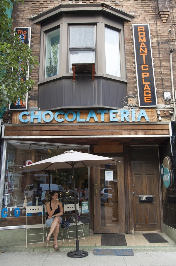 chocolateria entrance
