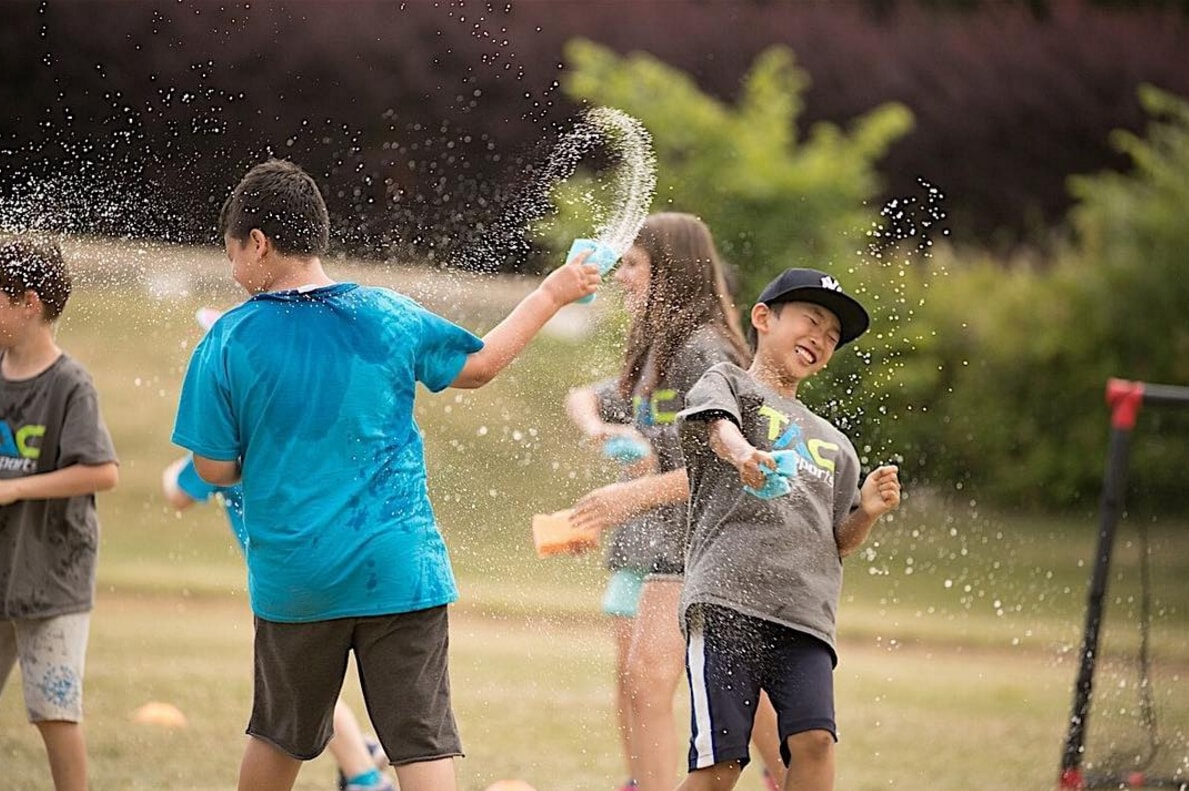 Water camp. Summer Camp. Water Fight in Summer Camp. Activities in Summer Camp. Summer Camp activities.