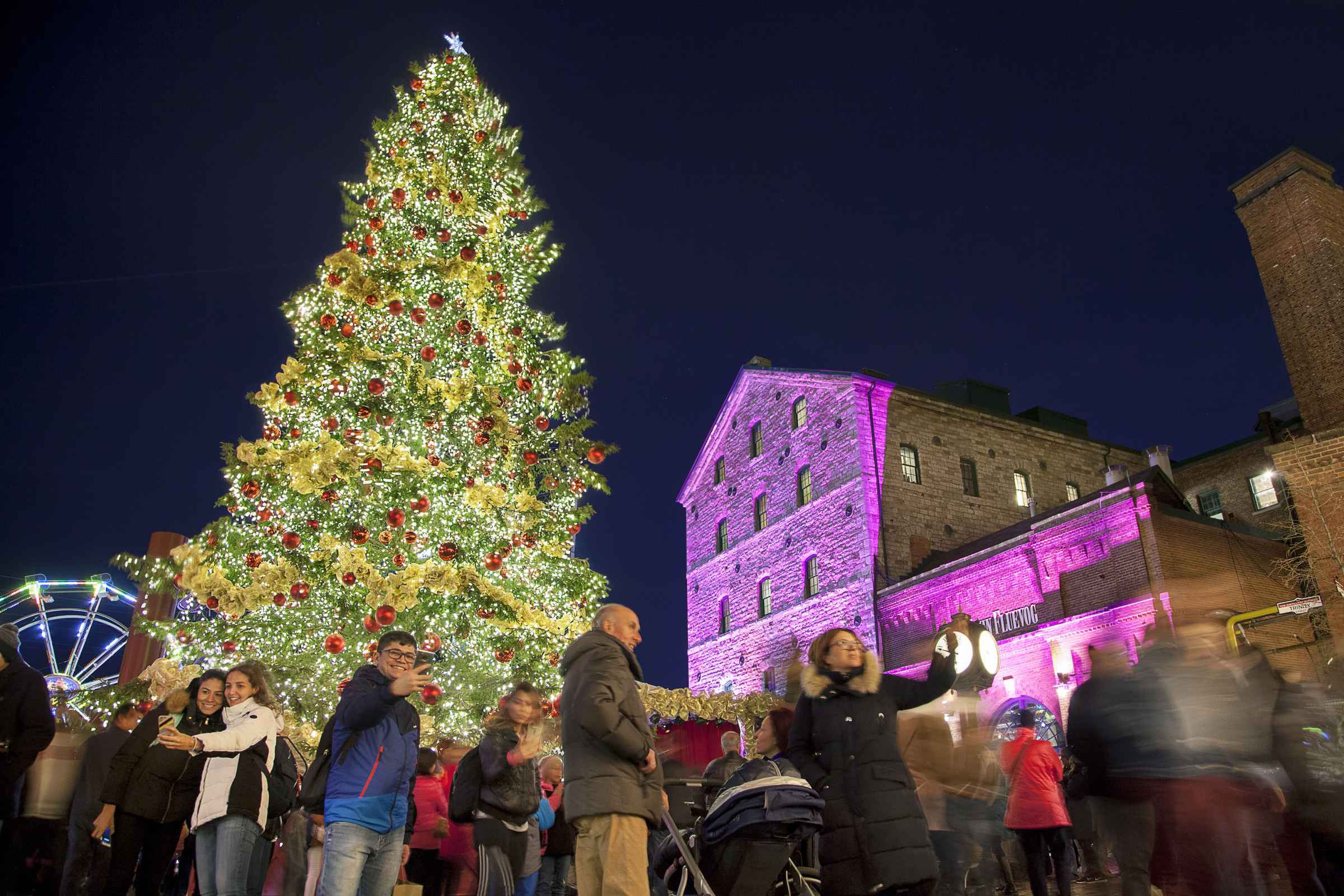 Toronto Christmas Market at Distillery Historic District