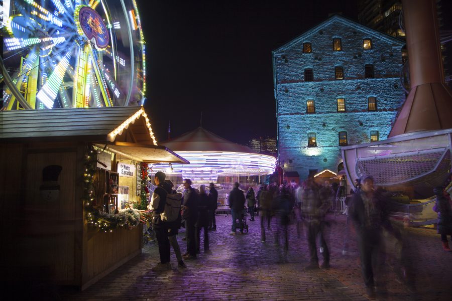 Toronto Christmas Market at Distillery Historic District