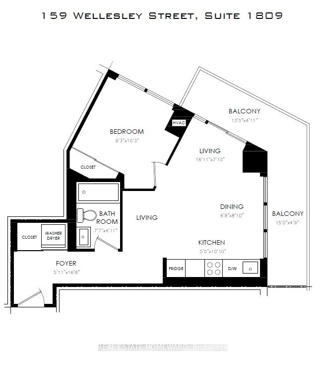 159 Wellesley St #1809 - Toronto C08 - Cabbagetown-South St. James Town
