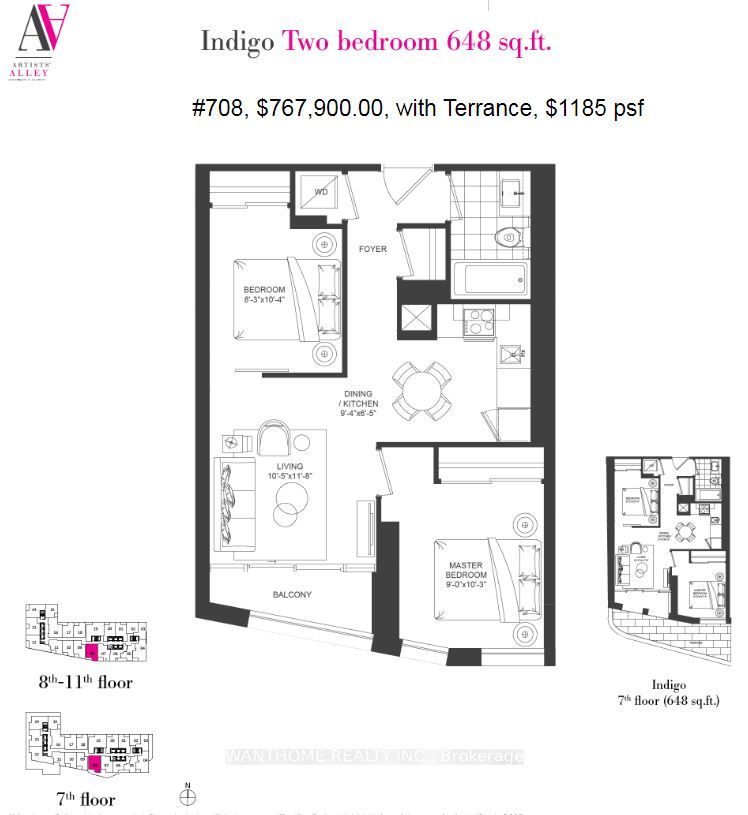 238 Simcoe St #708 - Toronto C01 - Kensington-Chinatown