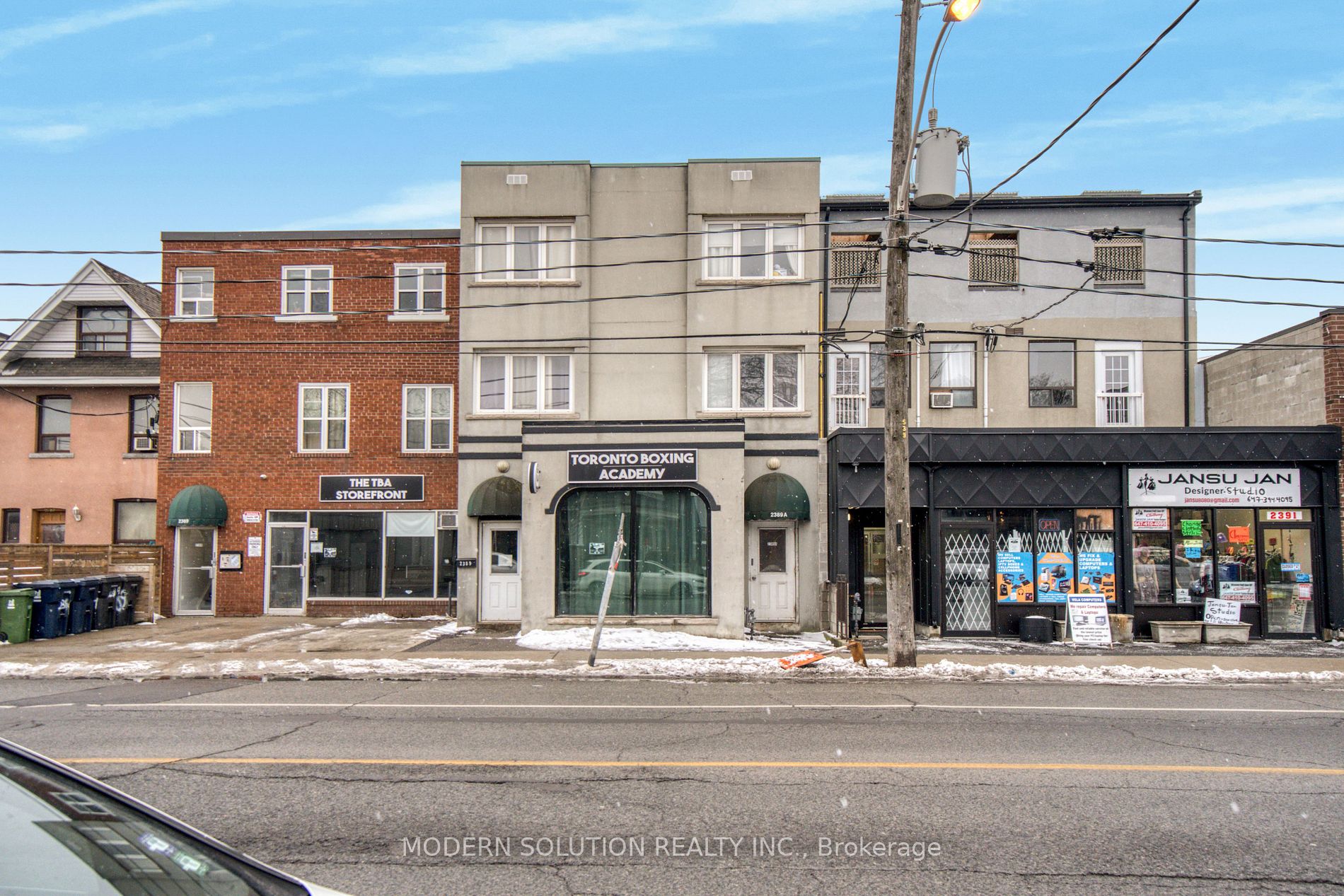2389 St. Clair Ave #2-3 - Toronto W02 - Junction Area